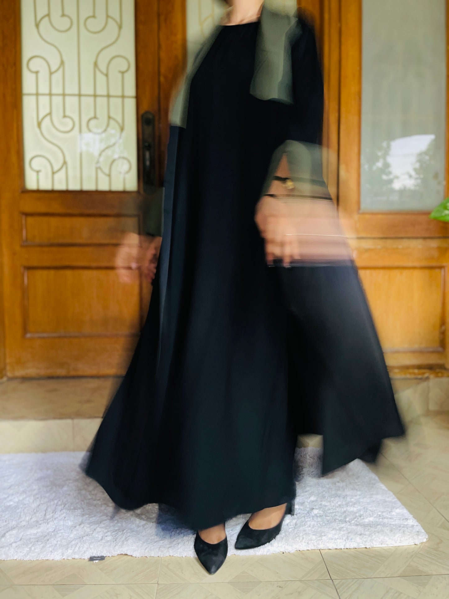 Blazer Abaya + Black Inner