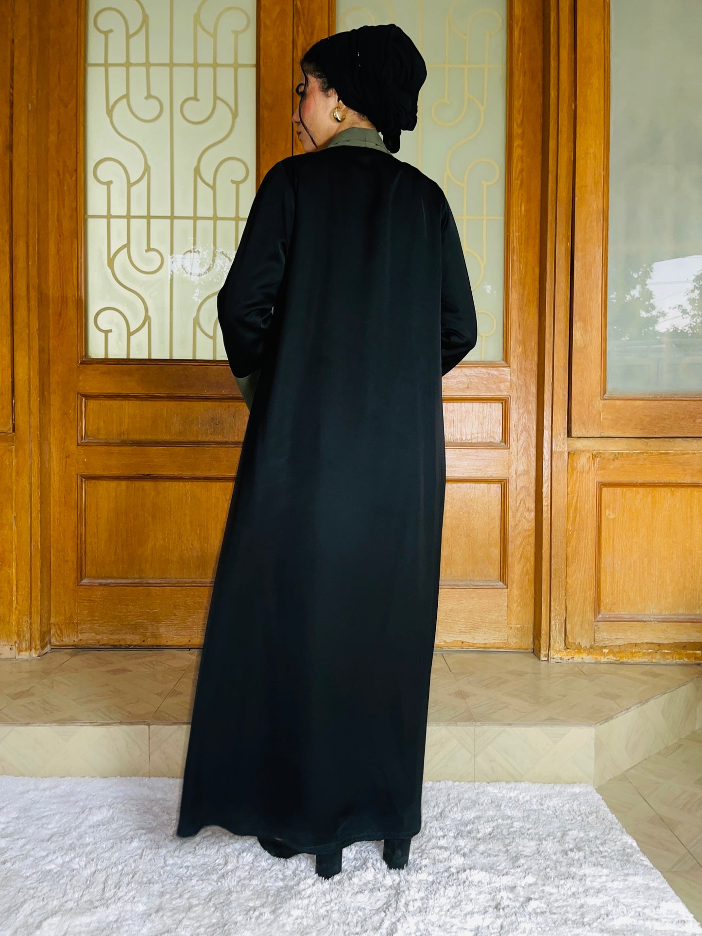 Blazer Abaya + Black Inner